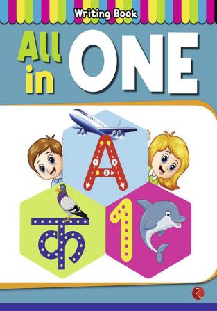 ALL IN ONE: Practice Writing Book for English and Hindi