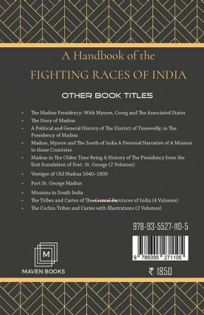 A Handbook of the Fighting Races of India