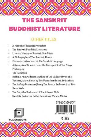 The Sanskrit Buddhist Literature