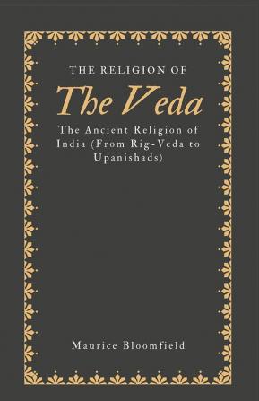 The Religion Of The Veda