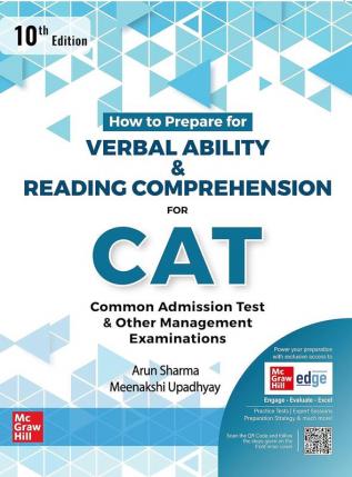 Verbal Ability & Reading Comprehension for CAT | 10th Edition |VARC |CAT Preparation Exam Book