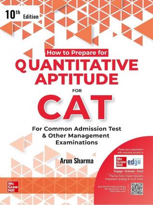 Quantitative Aptitude for CAT | 10th edition| CAT Preparation Exam Book