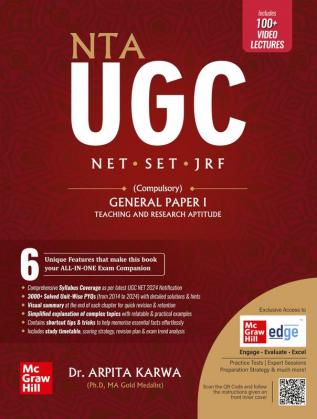 NTA UGC NET SET JRF GENERAL PAPER 1:  Teaching & Research Aptitude