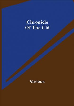 Chronicle Of The Cid