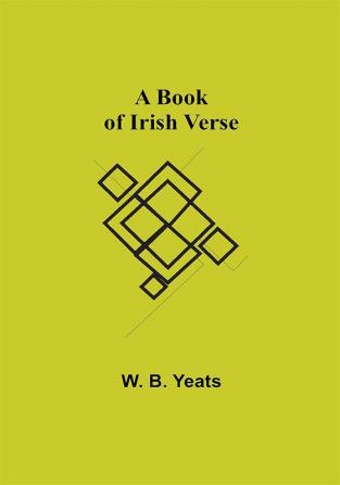 A Book of Irish Verse