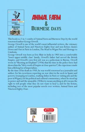 Animal Farm & Burmese days (2 in 1) Combo