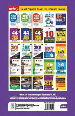 MTG 44 + 20 Years Chapterwise Solutions Chemistry for JEE (Advanced + Main) JEE Advanced Books 2022