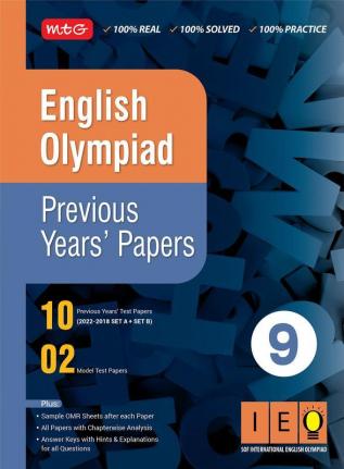 Class 9 English Olympiad Previous 5 Years Papers