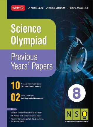 Class 8 Science Olympiad Previous 5 Years Papers