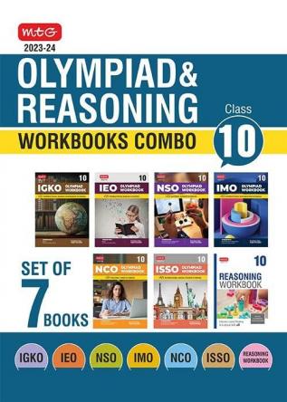 Class 10: Work Book and Reasoning Book Combo for NSO-IMO-IEO-NCO-IGKO-ISSO