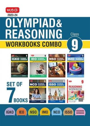 Class 9: Work Book and Reasoning Book Combo for NSO-IMO-IEO-NCO-IGKO-ISSO