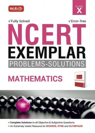 MTG NCERT Exemplar Problem Solutions Mathematics Class 10 - Complete Solution to all Objective & Subjective Questions