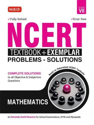 NCERT Textbook  + Exemplar Problem Solutions Mathematics Class 7