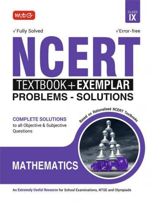 NCERT Text Book + Exemplar Problems-Solutions Mathematics Class 9