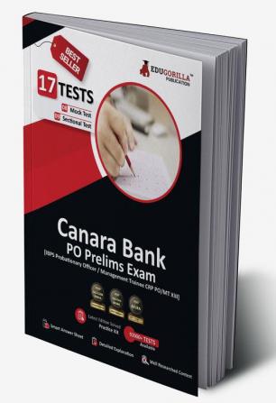 Canara Bank PO Prelims (IBPS CRP PO/MT XIII) Exam 2023 (English Edition) - 8 Mock Tests and 9 Sectional Tests (1100 Solved Questions) with Free Access to Online Tests