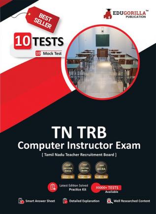 TN TRB Computer Instructor Grade I Exam | 10 Full-length Mock Tests ( Solved 1500+ Questions)