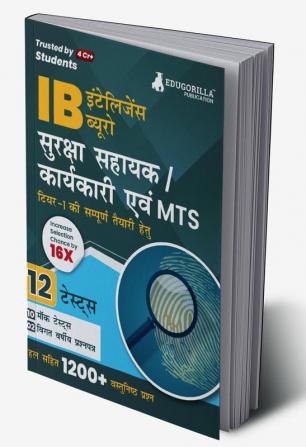 IB Security Assistant/Executive MTS Tier 1 Book 2023 (Hindi Edition) - 10 Full Length Mock Tests and 2 Previous Year Papers (1200 Solved Questions) with Free Access to Online Tests