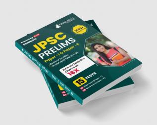 JPSC Prelims Exam (Paper I & II) Exam 2023 (English Edition) - 15 Full Length Mock Tests (1000 Solved Questions) with Free Access to Online Tests