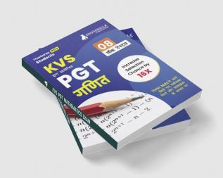 KVS PGT Mathematics Exam Prep Book 2023 (Subject Specific) : Post Graduate Teacher (Hindi Edition) - 8 Mock Tests (Solved) with Free Access to Online Tests