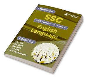 Study Notes for English Language - Topicwise Notes for CGL CHSL SSC MTS CPO and Other SSC Exams with Solved MCQs