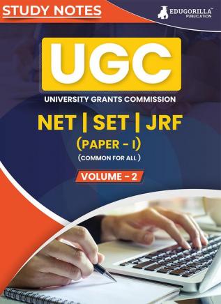 UGC NET Paper 1 (Common for All) Vol 2 Topic-wise Notes (English Edition) | A Complete Preparation Study Notes with Solved MCQs