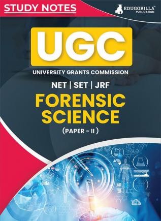 UGC NET Paper II Forensic Science Topic-wise Notes (English Edition) | A Complete Preparation Study Notes with Solved MCQs