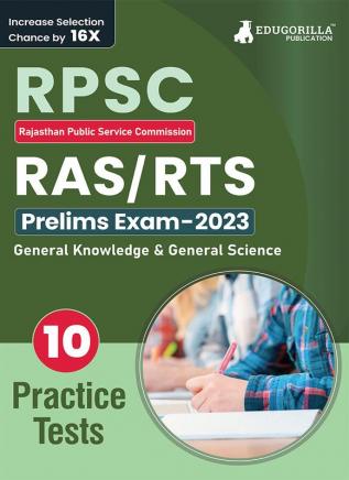 RPSC RAS/RTS - Prelims Exam Prep Book (English Edition) 2023 | Rajasthan Public Service Commission | 10 Full Practice Tests with Free Access To Online Tests