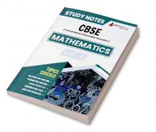 CBSE (Central Board of Secondary Education) Class XI Science - Mathematics Topic-wise Notes | A Complete Preparation Study Notes with Solved MCQs