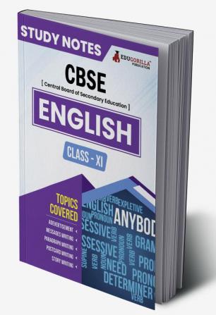 CBSE (Central Board of Secondary Education) Class XI Science - English Topic-wise Notes | A Complete Preparation Study Notes with Solved MCQs