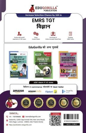 EMRS TGT Science Exam Book 2023 (Hindi Edition) - Eklavya Model Residential School Trained Graduate Teacher - 10 Practice Tests (1500 Solved MCQ) with Free Access To Online Tests