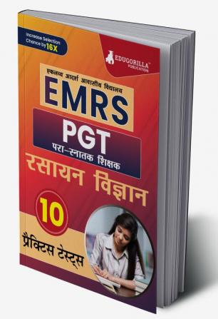 EMRS PGT Chemistry Exam Book 2023 (Hindi Edition) - Eklavya Model Residential School Post Graduate Teacher - 10 Practice Tests (1500 Solved Questions) with Free Access To Online Tests