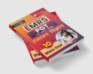 EMRS PGT Chemistry Exam Book 2023 (Hindi Edition) - Eklavya Model Residential School Post Graduate Teacher - 10 Practice Tests (1500 Solved Questions) with Free Access To Online Tests