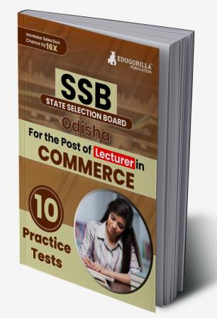 SSB Odisha Lecturer Commerce Exam Book 2023 (English Edition) | State Selection Board | 10 Practice Tests (1000 Solved MCQs) with Free Access To Online Tests