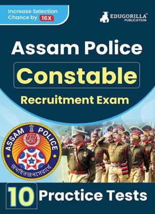 Assam Police Constable Recruitment Exam Book 2023 (English Edition) - 10 Practice Tests (1000 Solved MCQs) with Free Access To Online Tests