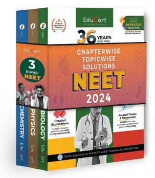 Educart Nta 36 Neet Previous Years Solved Papers Physics Chemistry Biology For 2024 Exam (With Ncert Related Theory & Mock Papers Inside)