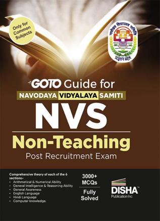 GoTo Guide for Navodaya Vidyalaya Samiti NVS Non-Teaching Post Recruitment Exam