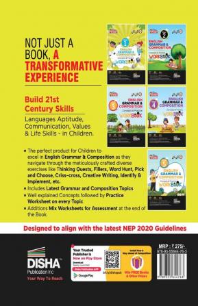 Perfect Genius Class 1 English Grammar & Composition Concepts & Practice Workbook | Follows NEP 2020 Guidelines