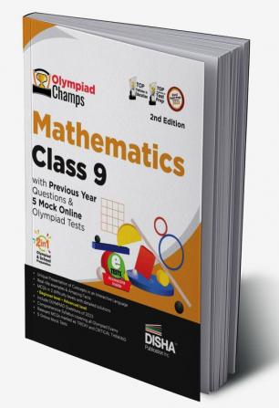 Olympiad Champs Mathematics Class 9 with Previous Year Questions & 5 Mock Online Olympiad Tests 2nd Edition