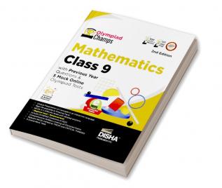 Olympiad Champs Mathematics Class 9 with Previous Year Questions & 5 Mock Online Olympiad Tests 2nd Edition