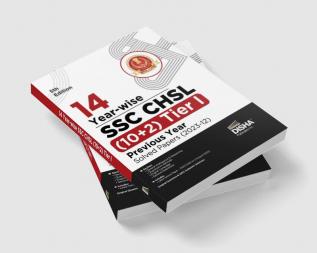 14 Year-wise SSC - CHSL (10+2) Tier I Previous Year Solved Papers (2023 - 12) 5th Edition | Combined Higher Secondary Level | Staff Selection Comission | PYQ | Mock Test