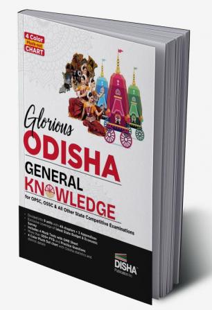 Glorious Odisha - General Knowledge for OPSC, OSSC and other Competitive Exams | 4 Color Pluck Out Chart