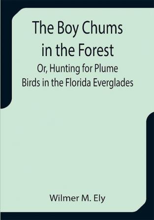 The Boy Chums in the Forest; Or Hunting for Plume Birds in the Florida Everglades