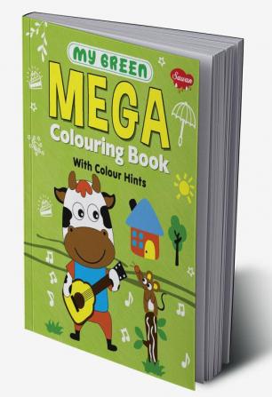 My Green Mega Colouring book