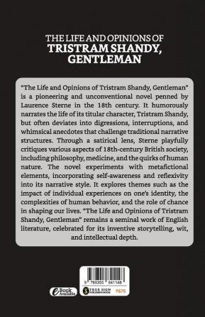 The Life And Opinions Of Tristram Shandy Gentleman