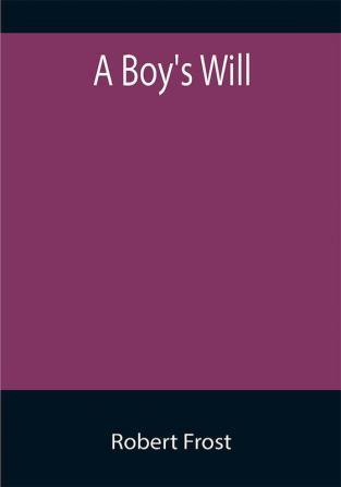 A Boy's Will