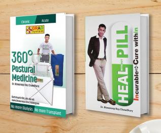 360 Degree Postural Medicine + Heal without Pill (Set of 2 Books)