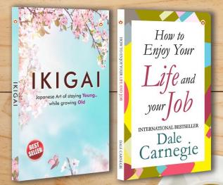 Best Motivational Books In English - Ikigai + How to Enjoy Your Life and Job