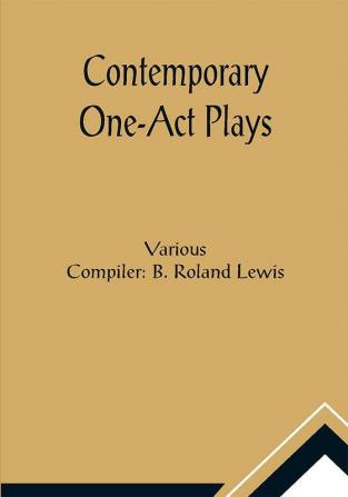 Contemporary One-Act Plays