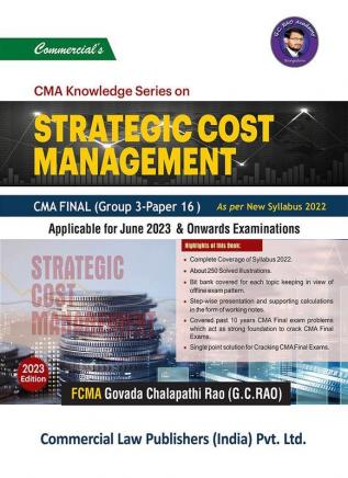 Cma Knowledge Series On Strategic Cost Management Cma Final (Group 3Paper16)