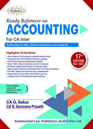 Ready Referencer On Accounting